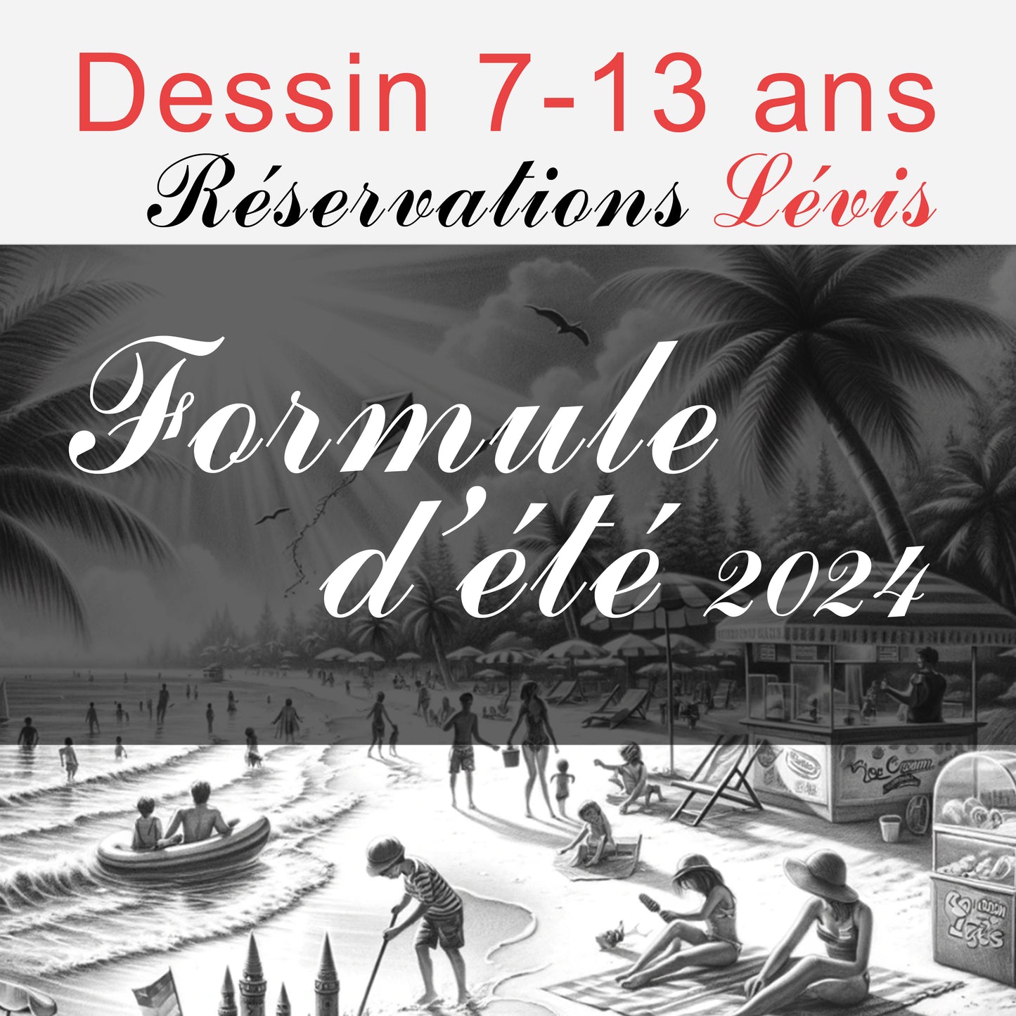 Réservations DESSIN 7-13 ans