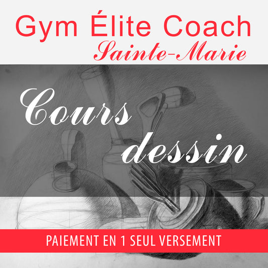 Dessin Gym Élite Coach - 1 VERSEMENT